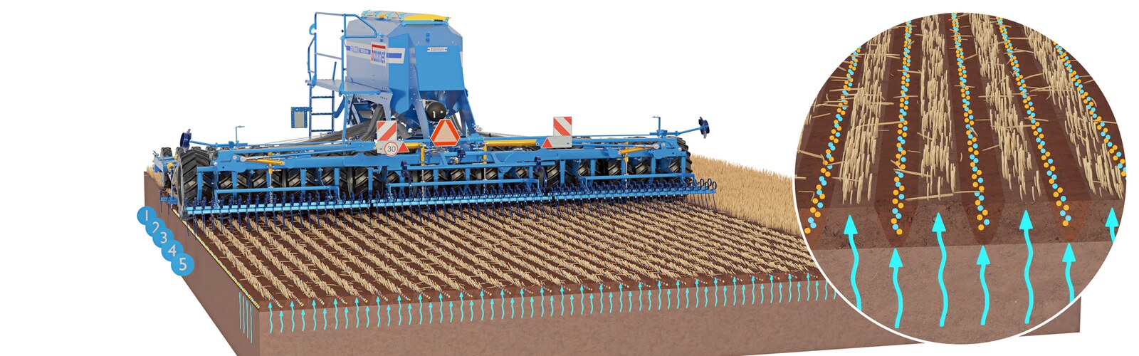 Ралничкова сеялка Falcon PRO Tandem