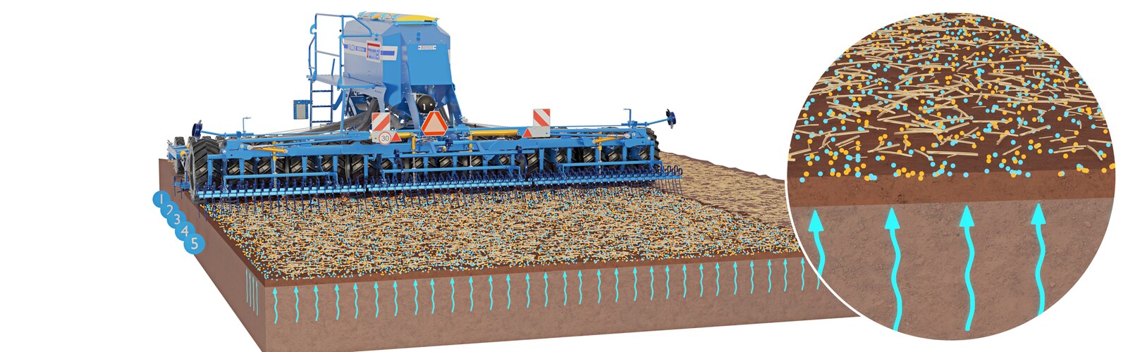 Ралничкова сеялка Falcon PRO Tandem