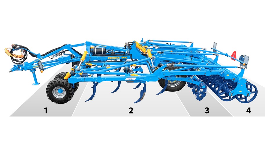 Cultivador Rastrojero Terrix