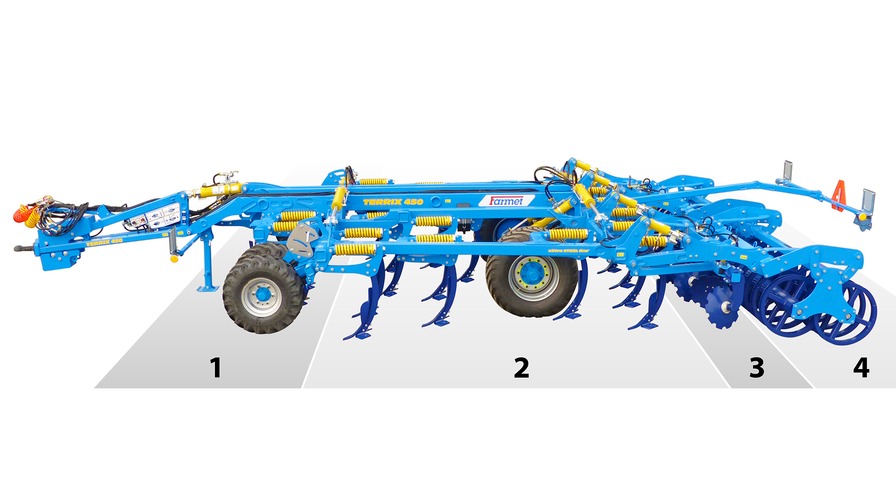 Cultivador Rastrojero Terrix