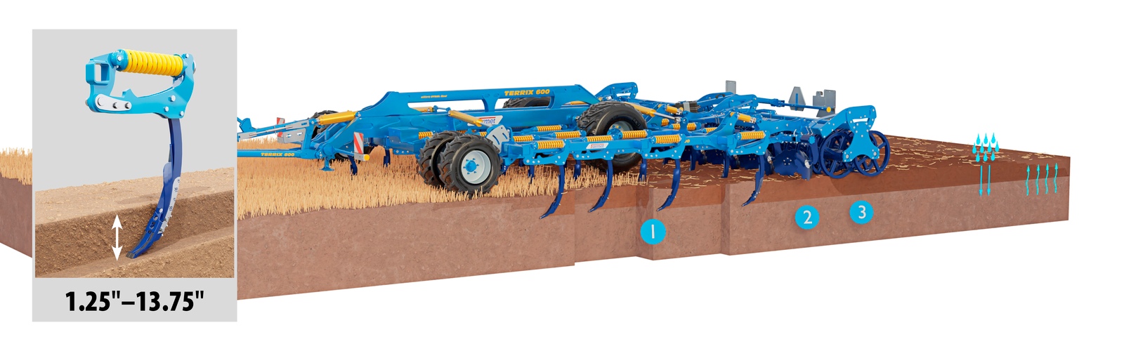 Tine cultivator Terrix