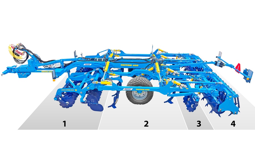 Комбинированный культиватор Triton