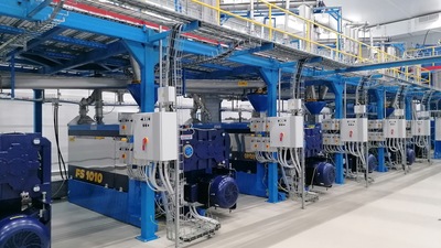 Nowo otwarta linia do przetwarzania rzepaku w Tomsku, w Rosji.