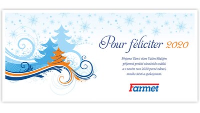 Poděkování za spolupráci - PF 2020