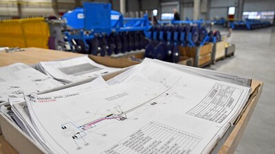 Slavnostní otevření nové haly centralizované montáže