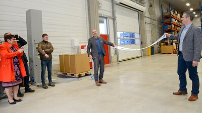 Slavnostní otevření nové haly centralizované montáže