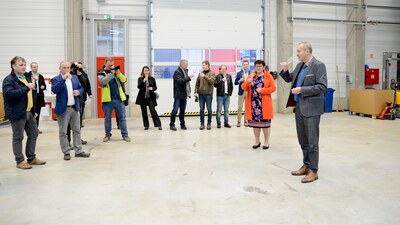 Slavnostní otevření nové haly centralizované montáže