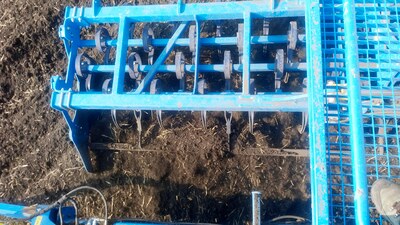 Spring sowing by sowing machine Falcon PRO in AGD Senice