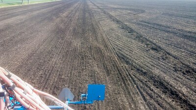 Spring sowing by sowing machine Falcon PRO in AGD Senice