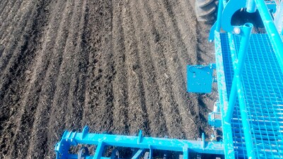 Spring sowing by sowing machine Falcon PRO in AGD Senice