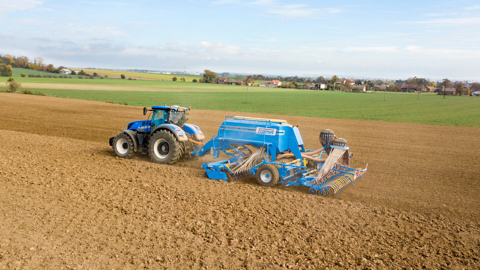 Modular sowing machine Falcon PRO now with section control and new  dispensers - Farmet