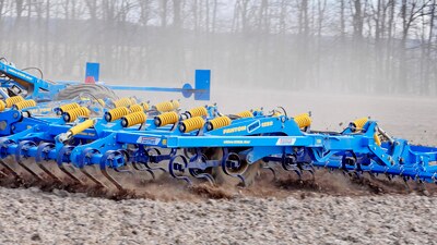 Spring cultivator ploughshares for Fantom 1250 PRO