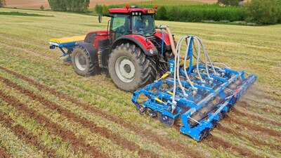 Sowing corn after strip-till
