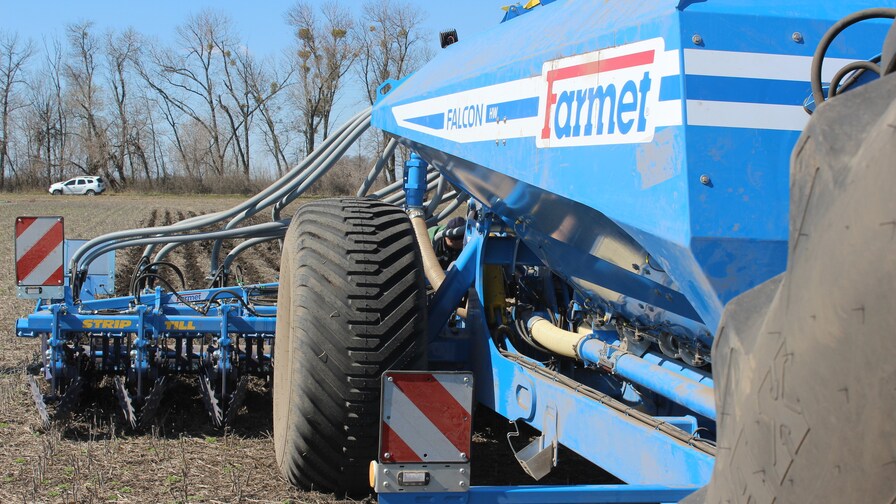 Strip-till technology in Ukraine brings results