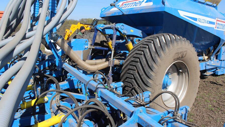 Strip-till technology in Ukraine brings results