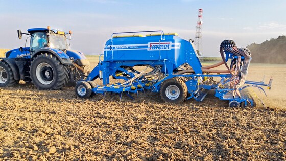 Semis Strip pour des rendements élevés en colza