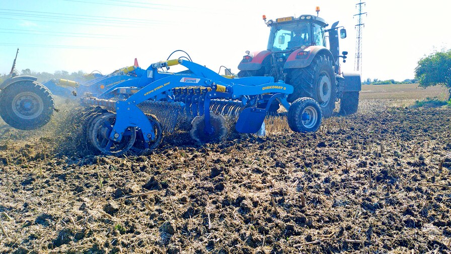 Another Diskomat disk harrow in Agro Vyšehořovice