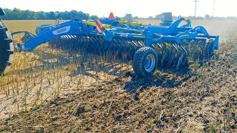 Another Diskomat disk harrow in Agro Vyšehořovice