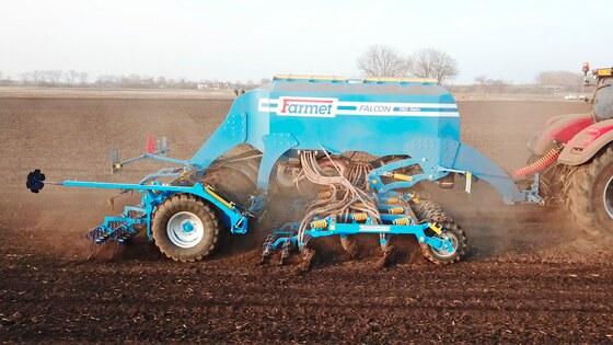 Erfahrungen mit der Falcon PRO Tandem bei der Frühjahrsaussaat