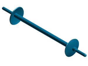 Suspension rod TBZ 2/L=1060/K-N Suspension rod TBZ 2/L=1060/K-N