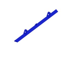 Slide behind section CF/L=2100 Slide behind section CF/L=2100