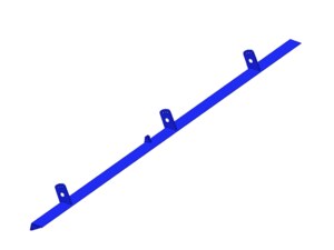 Slide behind section CF/L=2900 Slide behind section CF/L=2900