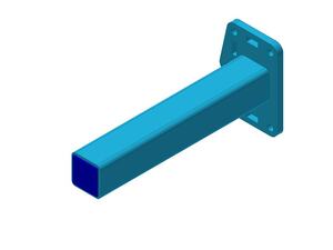 Slide support extension L+FB/L=350mm-1 Slide support extension L+FB/L=350mm-1