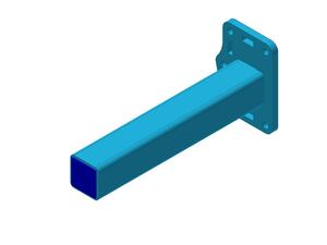 Slide support extension L+FB/L=350mm-2 Slide support extension L+FB/L=350mm-2
