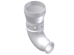 Elbow diffuser DIFUZORU-mont