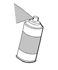 Colour spray - ground ŠEDÁ - UNIVERZÁL