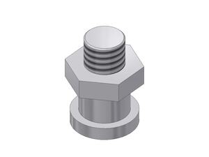 Flat lubricating head M6x1x0Ĺ Flat lubricating head M6x1x0Ĺ