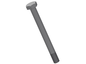 Bolt of the disc unit holder M 10 x 105