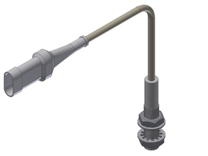 Ventilator revolution sensor - hydraulic actuation