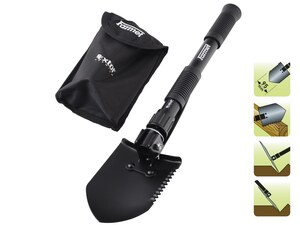 Folding shovel with hoe 40cm x 9,5cm Folding shovel with hoe 40cm x 9,5cm