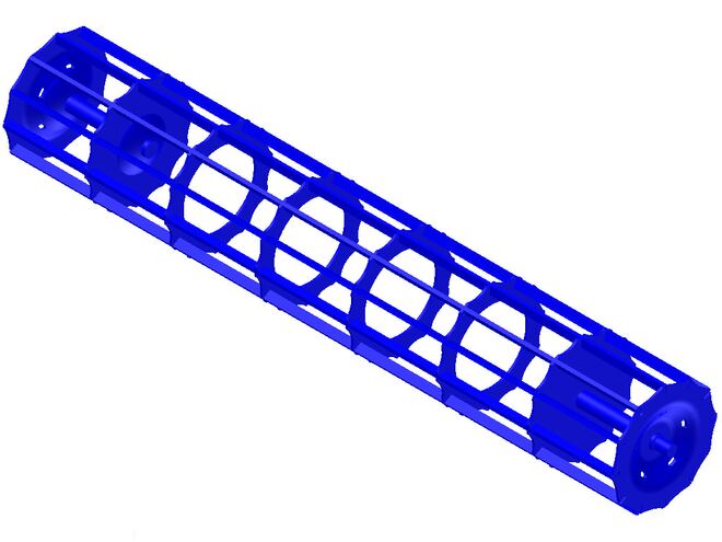 VÁLEC PŘEDNÍ K-450 - Roller 225 cm BR 400/2331/C40/12P