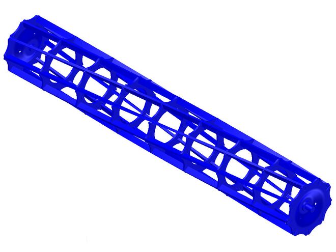 SPIRÁLOVÝ VÁLEC 2,5m-svař./9 PRUTŮ/ SPIRÁLOVÝ VÁLEC 2,5m-svař./9 PRUTŮ/