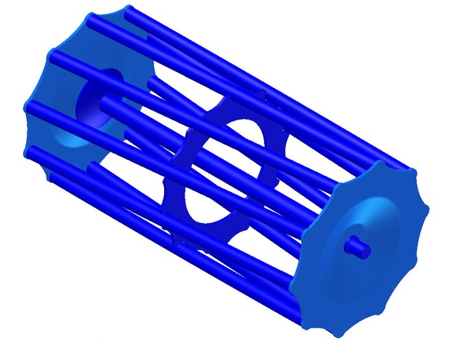 Seitliche Walze TR500/1041C40M10/10T