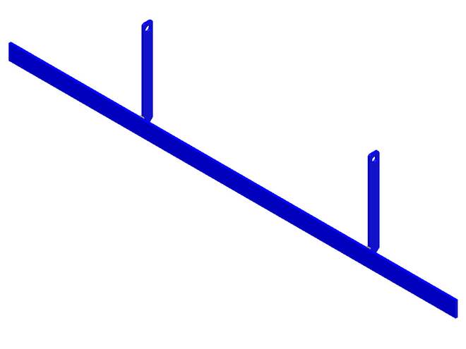 SMYK ZA RADLICE-svařL=2330mm SMYK                AL/L=2330mm