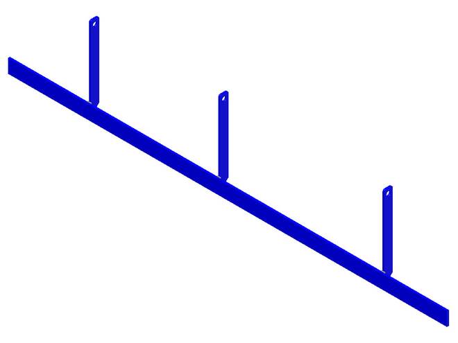 SMYK ZA RADLICE-svařL=2580mm SMYK                AL/L=2580mm