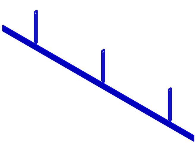 SMYK ZA RADLICE-svařL=2980mm SMYK                AL/L=2980mm