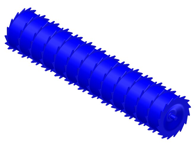 SEGMENTOVÝ VÁLEC    K600/2m -svař. Segment roller SR 425/1950/C40