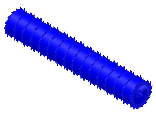 SEGMENTOVÝ VÁLEC    K450-svař. Segment roller K450