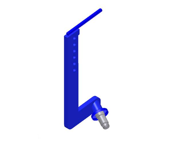 NOSNÍK DISKU PRAVÝ  DX/TX -svař.