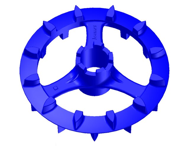 KRAJOVÉ KOLO 100    ZÁMKY/KOLO+KROUŽEK KOLO CROSSKILL      KR/Z/L=100/+2x M12/