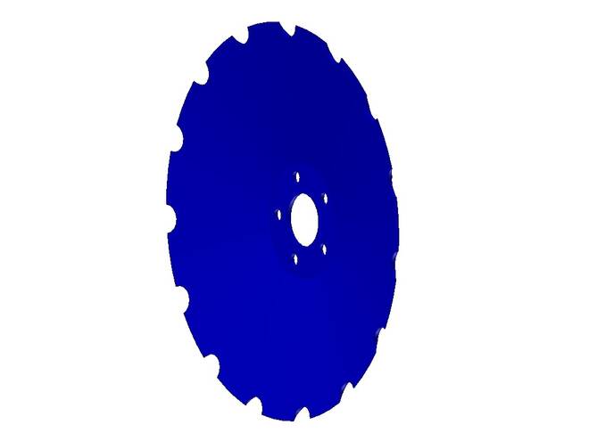 DISK pr.550 ZUB Disque