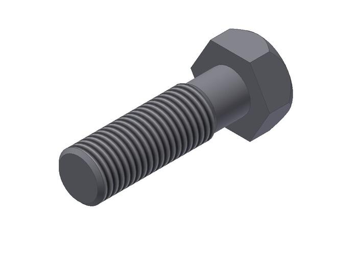 ŠROUB 6HR           M12x40 ŠROUB 6HR           M12x40