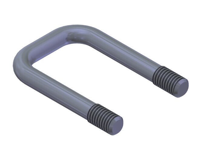TŘMEN M8 OHYB 8.8   VÁLCOVANÝ ZÁVIT TŘMEN M8 OHYB 8.8   VÁLCOVANÝ ZÁVIT