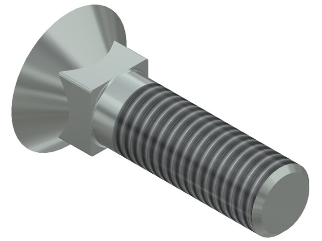 VIS DE CHARRUE M12x45-12.9