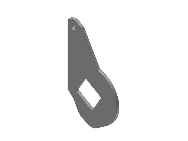 PLECH II V Пластина держателя прижатия
