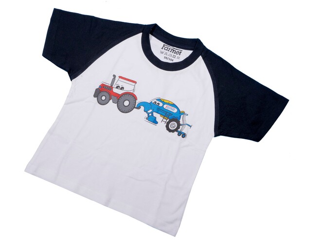 Child T-shirt blue 110/116